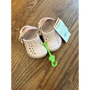 NEW Crocs Toddler Echo Clogs - Pink Clay - c4